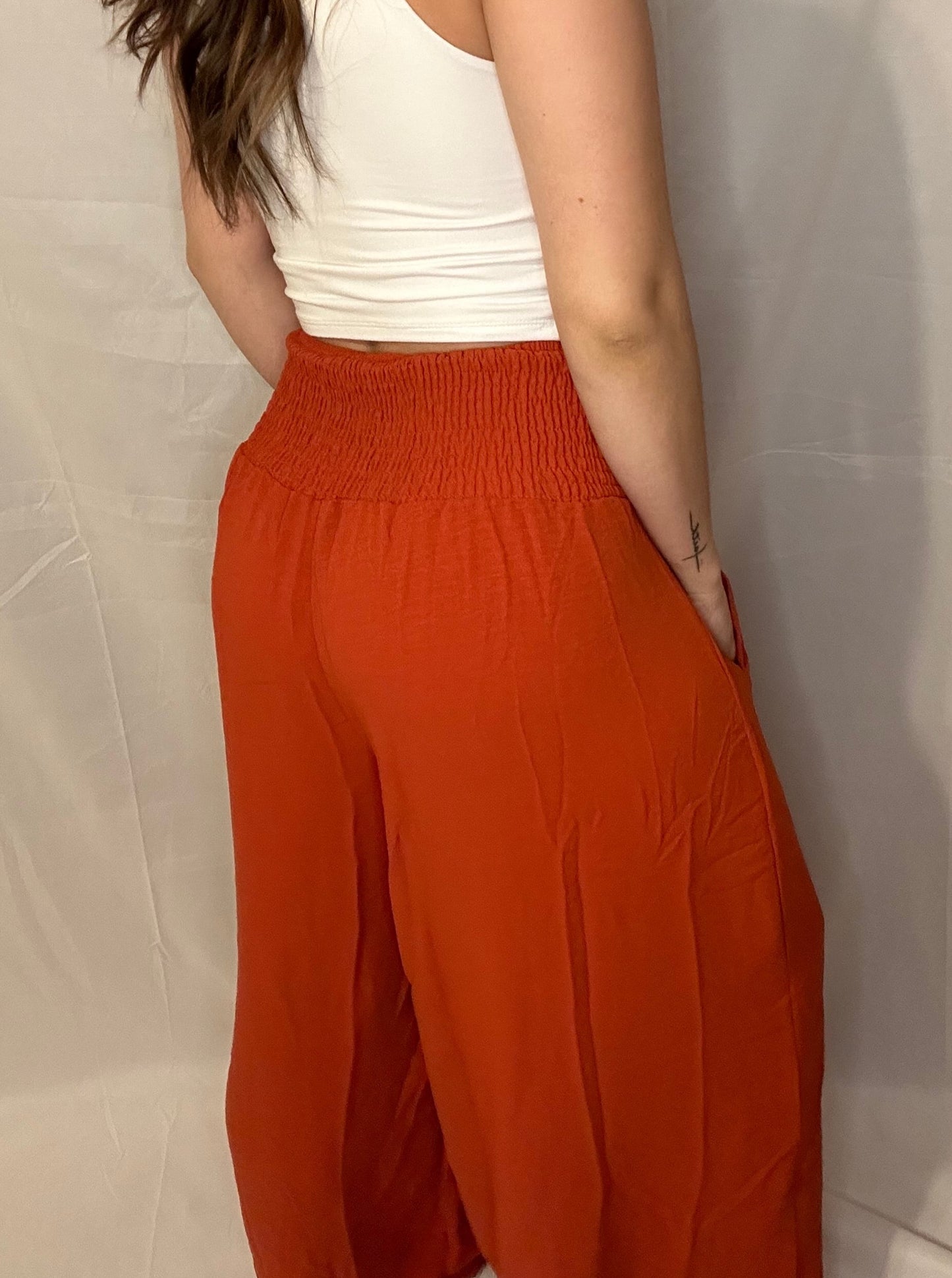 High Waisted Beach Pants