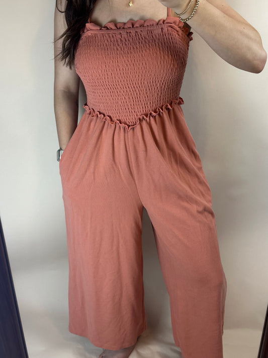 Jade Jumpsuit- PEACH