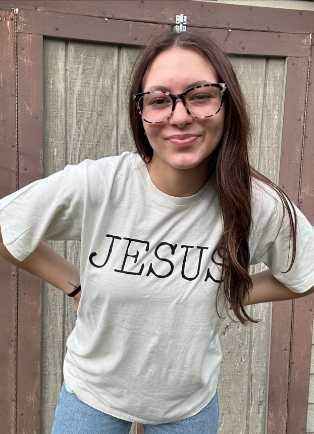 Jesus Tee- BONE